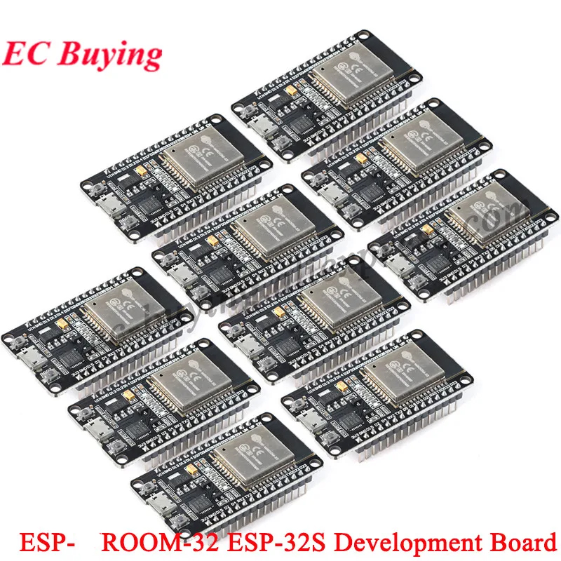 Devkitc - 10Pcs/1pc ESP32-W//ROOM-32 ESP-32 ESP-32S Development Board