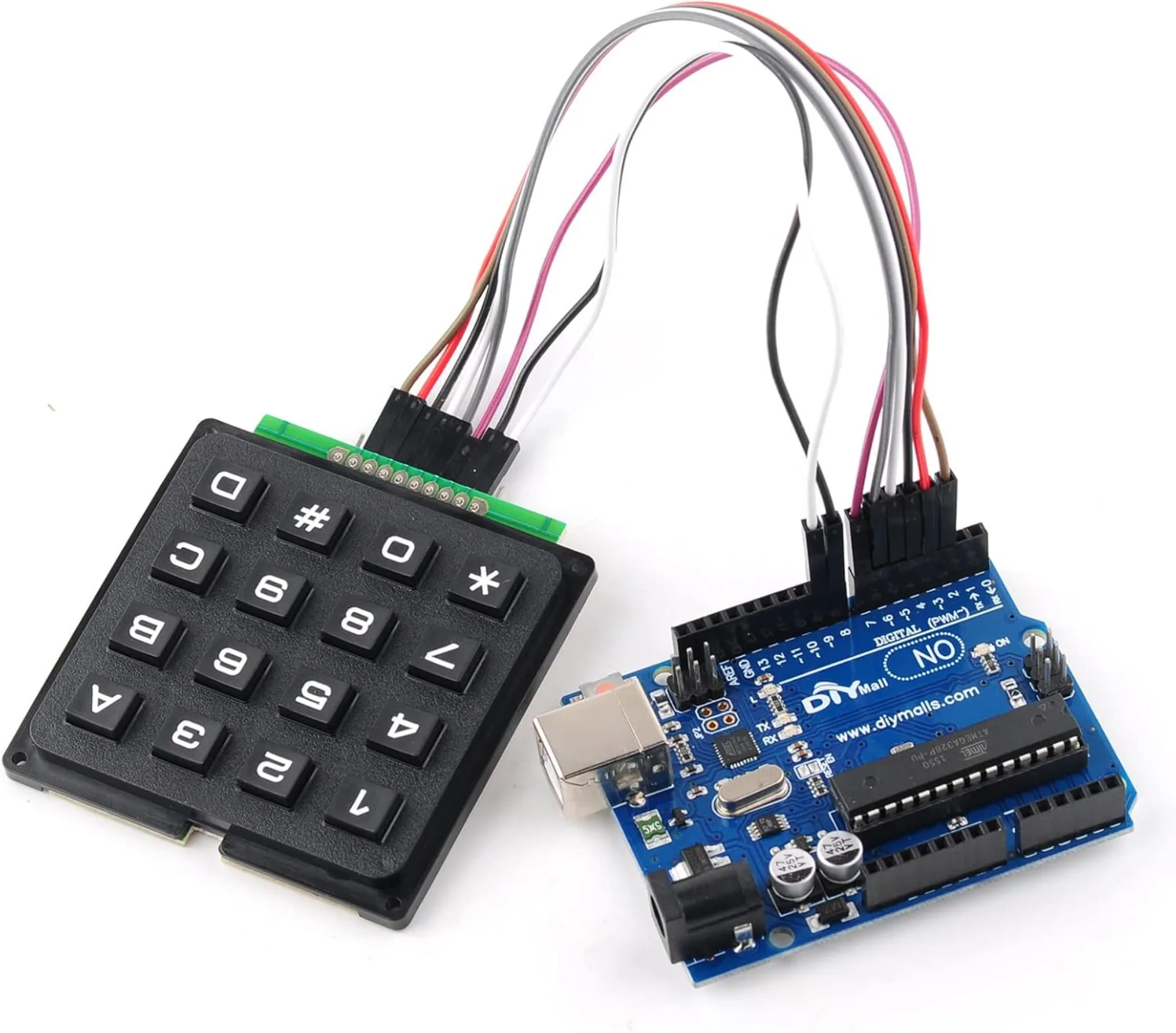 4x4 Matrix Membrane Keypad 16  - Doit Esp32 recension och pris