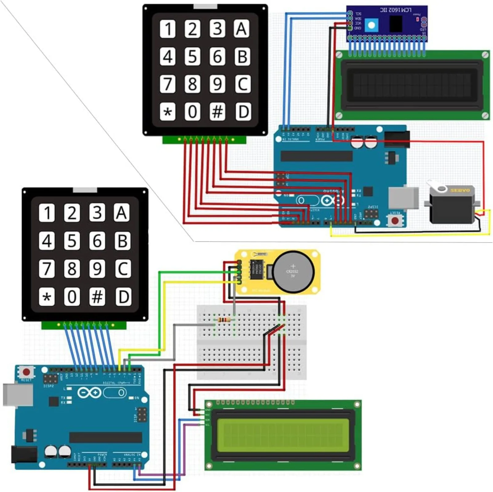 4x4 Matrix Membrane Keypad 16  - Doit Esp32 recension och pris