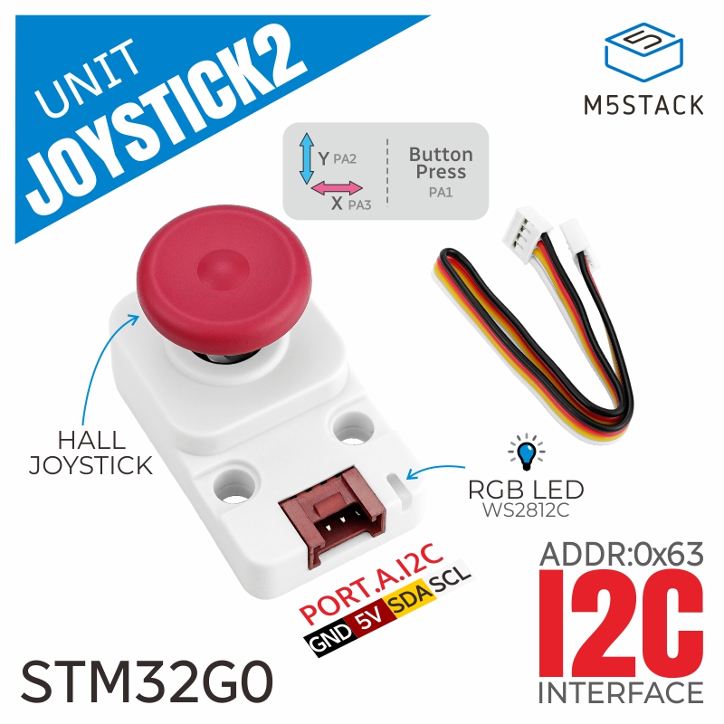 M5Stack Official I2c Joystick  - M5Stack Core2 recension och pris