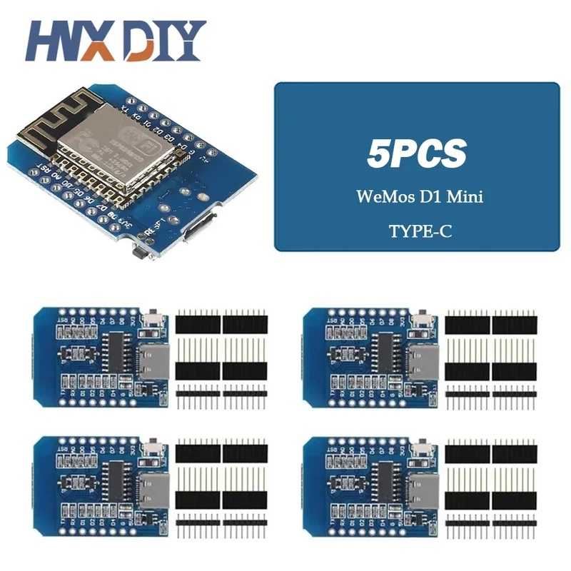 1-10PCS D1 Mini Nodemcu ESP826 - Wemos D1 Mini recension och pris