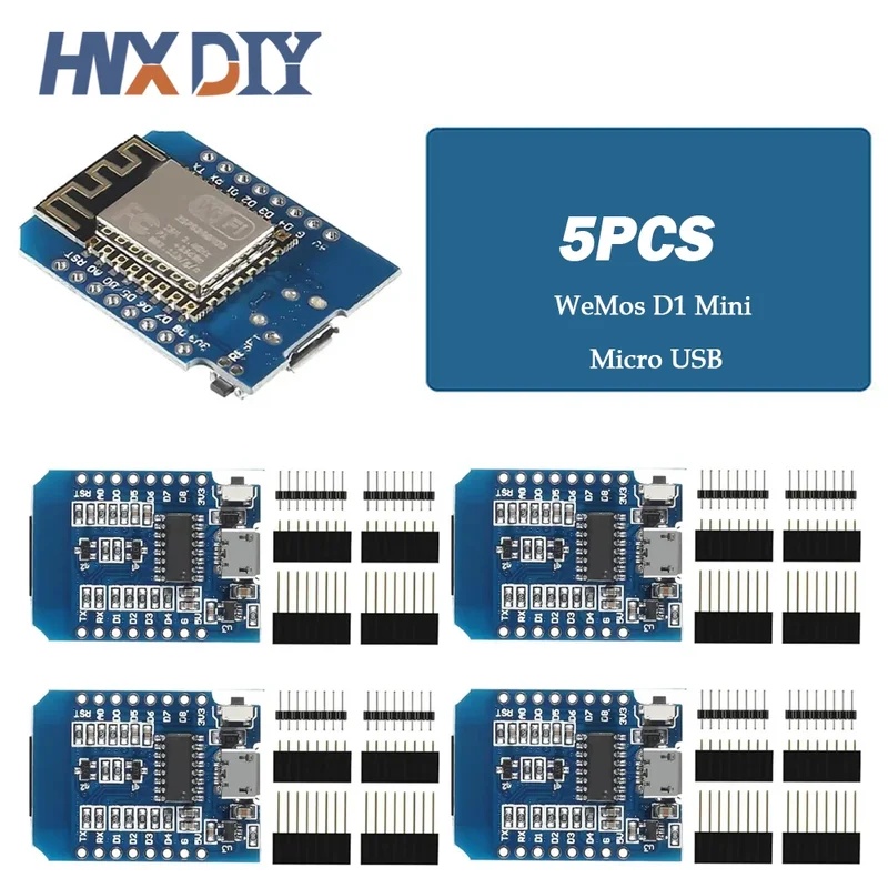 1-10PCS D1 Mini Nodemcu ESP826 - Wemos D1 Mini recension och pris