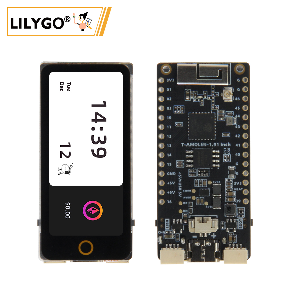 LILYGO® T-Display-S3 AMOLED ES - Ttgo T Watch recension och pris