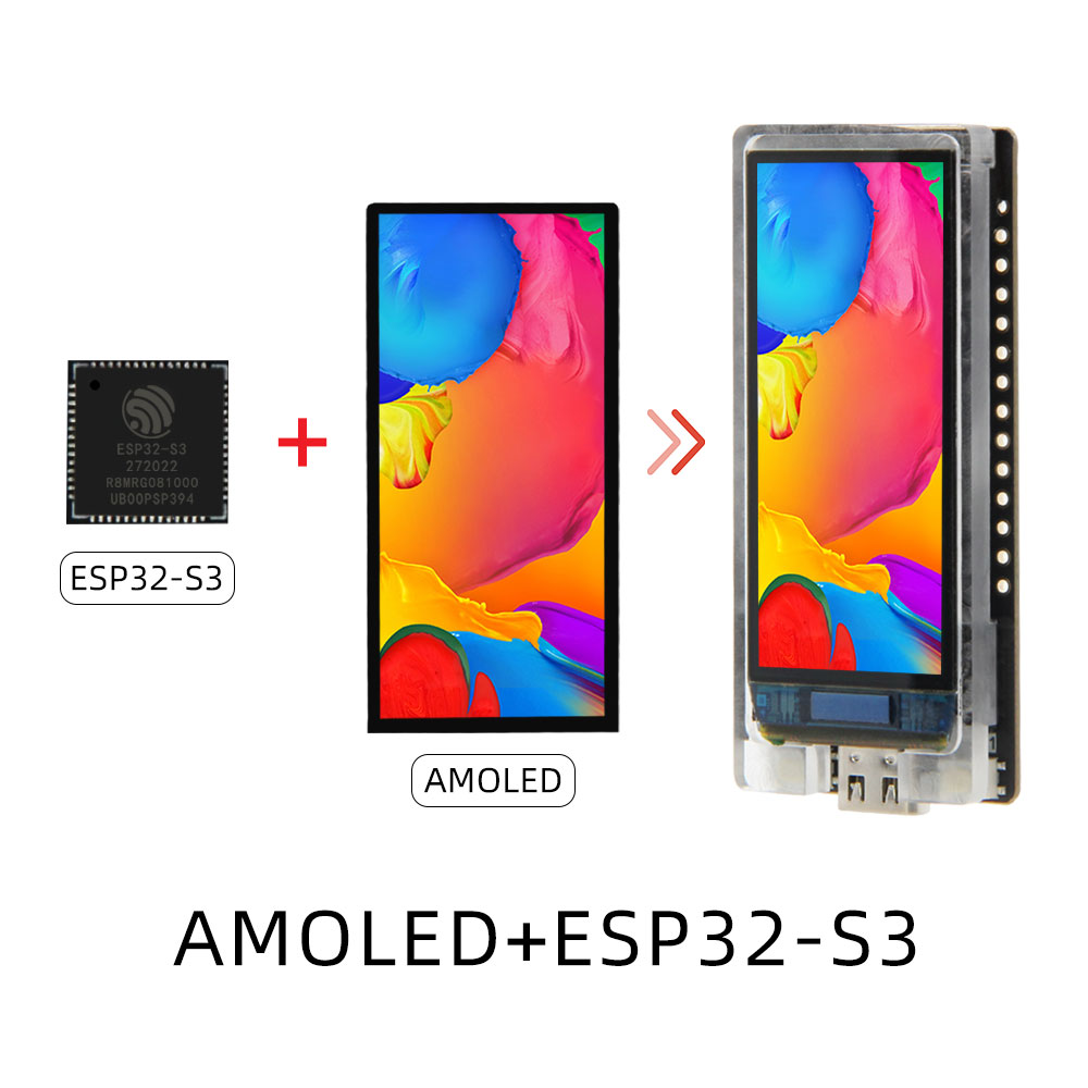 LILYGO® T-Display-S3 AMOLED ES - Ttgo T Watch recension och pris
