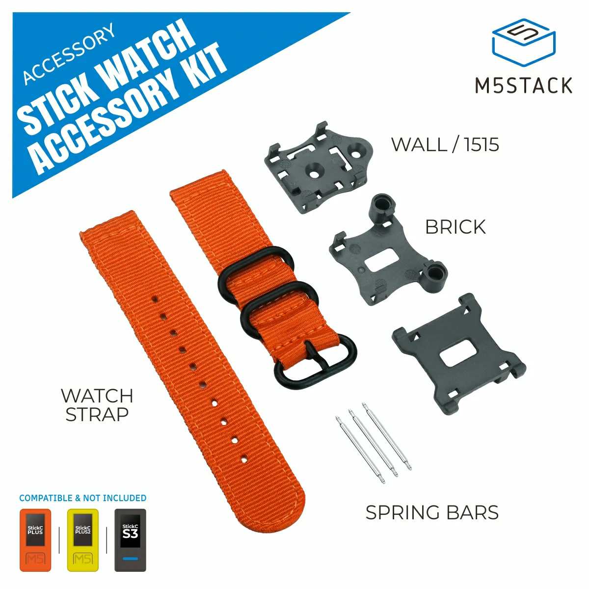 M5Stack Watch Strap Accessory  - Ttgo T Watch recension och pris